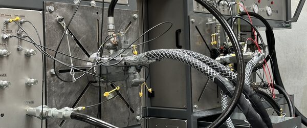 Test d’une transmission Rexroth sur notre banc multi-marques de 300kW